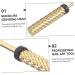 PLAFOPE Drill Bits for Nails Manicure Supplies Safety Bits for Nail Drill Acrylic Nail Drill Bits Carbide Nail Drill Bits Manicure Nail Bits Nail Drill Bits for Acrylic Nails 0.56x0.56x5.05cm As Shown2 - Buy Online on SooperMarket.com