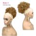 Afro Puff Drawstring Ponytail with Bangs - Kinky Curly Pineapple Hair for Black Women - 3 Piece Set (27#) - Buy Online on SooperMarket.com