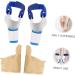 Healeved 6-Piece Toe Nail & Bunion Protector Set - Pedicure Stand, Thumb Splint, Toe Dividers - Assorted Colors - 13X6cm - Buy Online on SooperMarket.com