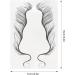 Fake Hairline Stickers 5 Sheets Hair Edge Tatto for DIY Hairstyling for Makeup - Buy Online on SooperMarket.com