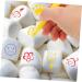 HOLIDYOYO 6pcs Cake Boxes Biscuits Decor Portable Edible Pens Portable Edible Markers Edible Cake Pens Plastic - Buy Online on SooperMarket.com