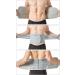 XL Gray Elastic Back Bandage - Adjustable & Breathable Lumbar Support for Lower Back Pain Relief | Ideal for Sports & Daily Use - International Shipping Available - Buy Online on SooperMarket.com