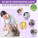 Calming Collar for Cats - Anxiety Relief and Natural Calm Treatment - Adjustable, Waterproof, Pheromone-Infused - 2 Pcs Purple - 60 Day Supply - for Kittens and Medium to Large Cats - Buy Online on SooperMarket.com