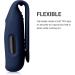 kwmobile 2X Clip Holders Compatible with Fitbit Inspire 3 / Inspire 2 / Ace 3 - Clip-On Holder Replacement Set - Black/Dark Blue black / dark blue - Buy Online on SooperMarket.com