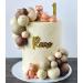 SugArt 3 Teddy Bears Cake Topper Party Decoration Fondant Edible Great for Kids Boy Girl first Birthday Christening Baby shower easy to Use. - Buy Online on SooperMarket.com