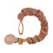 Tian-K Pacifier Chain - Cotton & Beech Wood Baby Pacifier Clip Teething Toy & Nipple Holder for Infants - Buy Online on SooperMarket.com