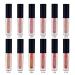 4 Pieces Waterproof Matte Liquid Lip Gloss - Non-Stick Durable Lipstick for Makeup Lovers | #01 - Buy Online on SooperMarket.com