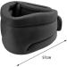 Predolo Cervicorrect Neck Support Foam Pillow - Soft Sponge Neck Brace for Airplanes Black | International Shipping Available - Buy Online on SooperMarket.com