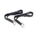 HORZE Soft Elastic Horse Rein-Aid Inserts | Rein Extensions to Improve Horseback Riding Contact Black One Size
