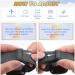 TipPTops 2 Pack Replacement Arm Strap for Fitbit Versa 4 Versa 3 Sense 2 - Adjustable Sports Nylon Bracelet for Men & Women - Black & Gray - Buy Online on SooperMarket.com