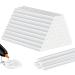 FSWCCk 200 Pack Mini Hot Glue Gun Sticks Compatible with Most Glue Guns Multipurpose for Art Craft DIY and Most Gluing Projects 0.43x4 Inches Clear