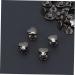 Operitacx 60 Pcs Shoe Bag Ornament Heart Shape Handbag Screw Button Studs Fasteners Belt Button Nails Wallet - Buy Online on SooperMarket.com