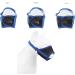 Buy Koboko Breathable Dog Muzzle - Anti-Bite & Anti-Label for Medium & Small Dogs - Blue M - Buy Online on SooperMarket.com