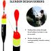SEAOWL Fishing Slip Bobber Float Kit with Balsa Slip Corks and Bobber Stops - 10g (B.3/8oz) - 5pcs - Buy Online on SooperMarket.com