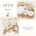 IYOU Flower Bridal Hair Comb Gold Crystal Bride Hair Accessories Leaf Pearl Wedding Side Combs Headpiece for Women - Buy Online on SooperMarket.com