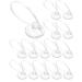 Jetop 50 pack suction cup aquarium and 100 pieces of adjustable zippers cable set aquarium accessories for holding airline tubing reptiles hammocks and decorations shrimp nest binding moss