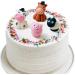 SugarArt Edible Farm Animal Cake Toppers - Handmade Sugar Decorations for Kid's Birthdays (Set of 4: Sheep, Cow, Pig & Horse) - Buy Online on SooperMarket.com