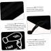 Baluue 1pc Hair Dryer Storage Bag Black Jewelry Hair Dryer Travel Bag Hairdryer Bag for Travel Sack Flannel - Buy Online on SooperMarket.com