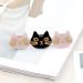Cat Hair Clips - Resin Barrettes for Girls & Women | Cute, Sweet Hair Accessories for Daily, Party & Cosplay | Black/Pink - Buy Online on SooperMarket.com