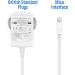 Baby Camera Monitor Charger - MYPIN Mini USB Switching Adapter 5V/1000mA UK Plug - Compatible with HS0114/HS0123/HS0132 - HS0384 - Buy Online on SooperMarket.com