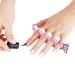 DomeStar Toe Separators Set - 24PCS Soft Foam Toe Cushions, Finger Separator Tool in 3 Colors for Party Spa Supplies - Buy Online on SooperMarket.com