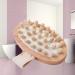 Yardwe Wooden Cellulite Massage Body Massager for Hair Stimulation and Skin Exfoliation - Buy Online on SooperMarket.com