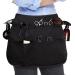 Noverlife Hair Stylist Waist Apron with 5 Pockets & Adjustable Belt Hair Resistant Bleach-proof Hairdresser Half Waist Apron Short Length Salon Barber Apron Hairstylist Tool Belt Apron for Men Women