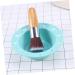 Ipetboom 3 Pcs Makeup Brush Clean Silicone Bowl mediumx3pcs Greenx3pcs - Buy Online on SooperMarket.com