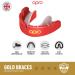 OPRO Gold Level DASS Control Mouthguard | Premium Sports Mouth Protection for Boxing Handball Martial Arts & Hockey - White - Buy Online on SooperMarket.com