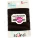 Scunci Brown No Damage Hair Elastics, 18 Count - Gentle and Secure Hold - Buy Online on SooperMarket.com