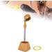 Blow Dryer Holder Stand Hair Dryer Stand Holder Hands Free Flexible Hair Dryer Stand Stainless Steel Adjustable Angle Hair Dryer Holder With Stable Base Easily Install and(Yellow belt flowers) - Buy Online on SooperMarket.com