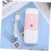 Baluue 1pc Air Humidifier Face Humidifier for Dry Skin Nano Mist Sprayer Travel Humidifier Air Sprayer Pink - Buy Online on SooperMarket.com