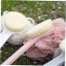 Healeved Bath Scrubber - Pink Handle Bath Brush Shower Sponge - Buy Online on SooperMarket.com
