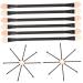 NOLITOY 30pcs Disposable Eye Shadow Stick Make up Brush Miss