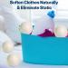 Sgnsvj 6Pcs Wool Dryer Balls- Premium Natural - Made with Wool That Replaces Dryer Sheets - Lint Remover Easy to Use 7cm - Buy Online on SooperMarket.com