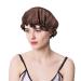 Moonsix Natural Silk Women's Sleep Bonnet for Hair Care - Brown - Buy Online on SooperMarket.com