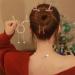 Rhinestone Tassel Ponytail Hair Claw Hair Bun Clip Tassel Ponytail Hair Clips Rhinestone Ponytail Holder Christmas Antlers Pearl Sparkling Diamond Tassel Hair Clips for Women (2pcs-B) - Buy Online on SooperMarket.com