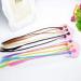 Buy 12 Colorful Hair Strands for Kids | Multi-colored Nylon Braided Extensions with Clips | Perfect for Parties & Decorations - Buy Online on SooperMarket.com