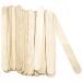 Amkoskr Natural Jumbo Craft Sticks 8 Length Wood Finish Tongue Depressors Birch Wood Stick Ice Cream Sticks 200 Pcs 200mm 8 inch-200pcs White