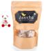 Jaiccha Ghasitaram Valentine Gifts - Valentine Sweets Cashew Crunchy Dryfruit Bites in a Brown Pouch and a Teddy