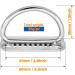 Dawitrly 2Pack Stainless Steel Weight Belt Keeper - 5cm/2'' Serrated Scuba Diving Retainer Stopper with D Ring for BCD Accessories - Buy Online on SooperMarket.com