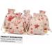 PLAFOPE 1 Set Countdown Christmas Bag Christmas Decoration Bags Advent Calendar Bag Linen Blue 10x14x0.5cm Blue - Buy Online on SooperMarket.com