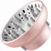 Hair Dryer Diffuser Attachment Universal Adjustable Professional Salon Tool for Curly Hair Fits Most Kinds of Blow Dryer Diameter 4.3-6.5CM Pink