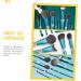 minkissy 5 Sets Diamond Makeup Brush Face Tools Cosmetic Artificial Fiber Miss Rhinestones - Buy Online on SooperMarket.com