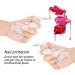 Nail Polish Protector Finger Nail Tips - 10Pcs/set Manicure Varnish Cover Shield - Buy Online on SooperMarket.com