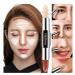 Mysense Double-Headed Highlight Contour Stick - 2 in 1 Face & Body Makeup for Shading, Highlighting, and Concealing - CS01 - Buy Online on SooperMarket.com