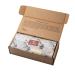 Dan the Sausageman's Gourmet Silver Star Gift Basket with Seabear Salmon, Smoked Summer Sausages, Mustard & Crackers - Perfect Charcuterie Host Party Gift - Buy Online on SooperMarket.com