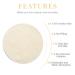 Eco-Friendly Reusable Makeup Remover Pads - Soft White | International Shipping Available - Buy Online on SooperMarket.com