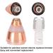 Eyebrow Hair Remover Replacement Heads - Smooth Rose Gold Face Hair Removal Tool for Women - Buy Online on SooperMarket.com