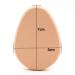 5pcs Smooth Makeup Sponge Blender for Flawless Foundation Application - Buy Online on SooperMarket.com